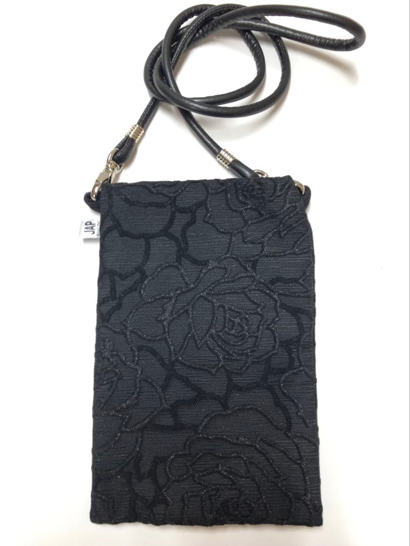 JAP工房 スカルバット刺繍 ミニサコッシュ 聖飢魔II ルーク篁参謀