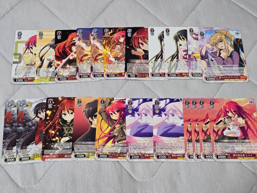 【夜ろぺさん専用】ヴァイスシュヴァルツ 灼眼のシャナデッキ＋デッキパーツ