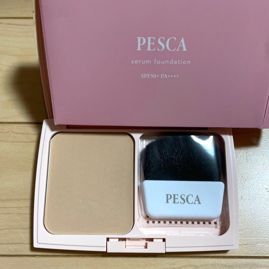 PESCA 薬用セラムファンデーション 本体限定パッケージ セット　オークル