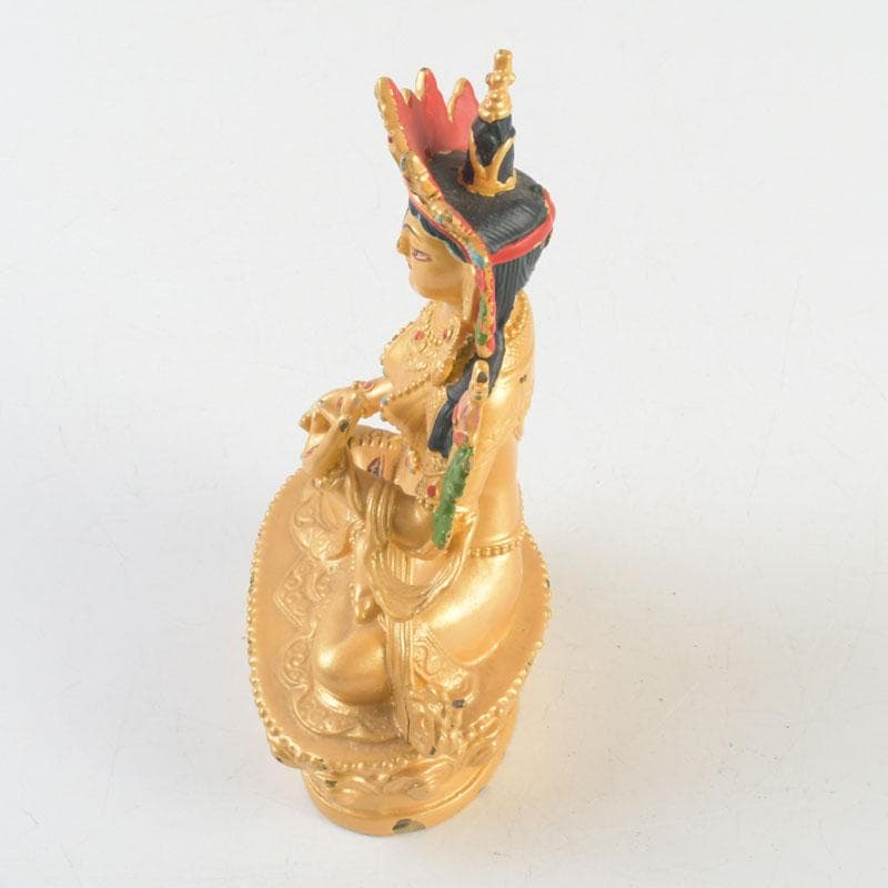 仏教美術　古銅鍍金　チベット仏　仏像　置物　V　9358