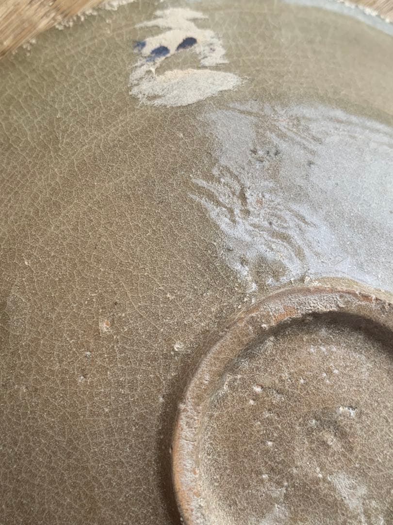 中国宋時代竜泉青磁お皿