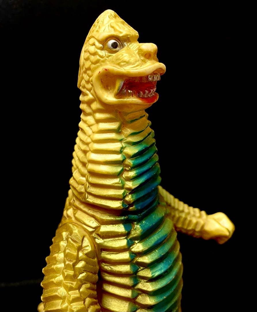 ブルマァク　レッドキング　1989年　ウルトラマン25周年記念　クリーム成型