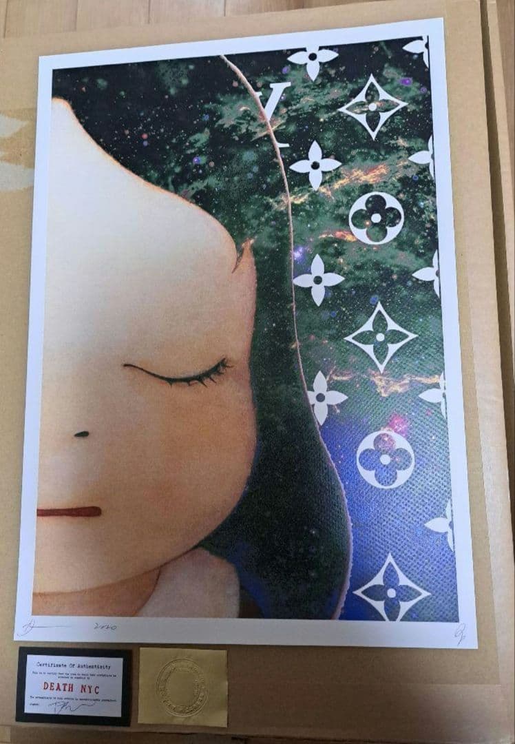 DEATH NYC 世界限定100枚 ポスター 奈良美智　ロッタちゃん　2枚組