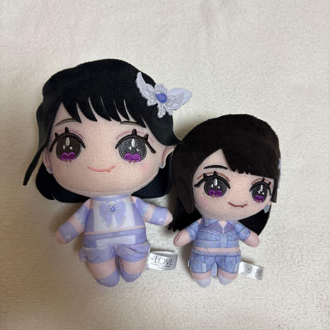 イコラブ = LOVE 野口衣織 ぬいぐるみマスコット セット