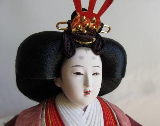 プロフ必読お願いします 　お値下げ　20万円相当　京雛人形　　朱月　親王飾