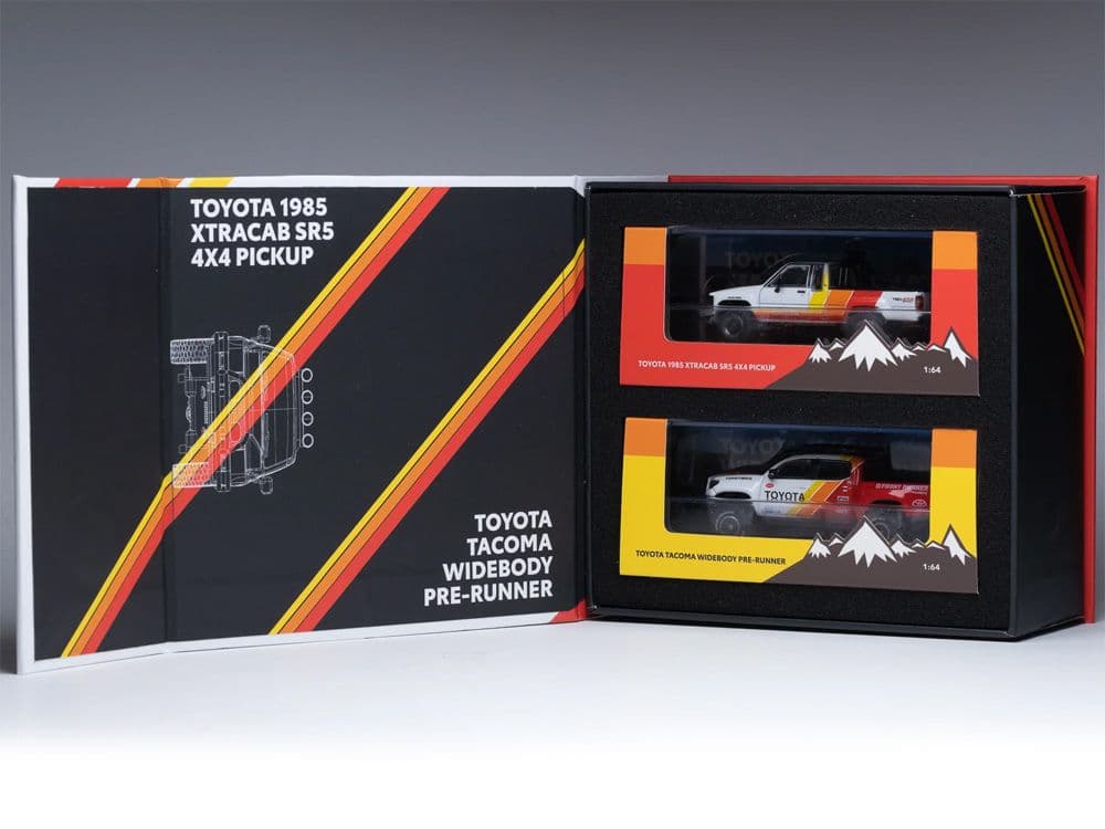 GCD 1/64 - トヨタ・ハイラックス + タコマ　ボックス・セット