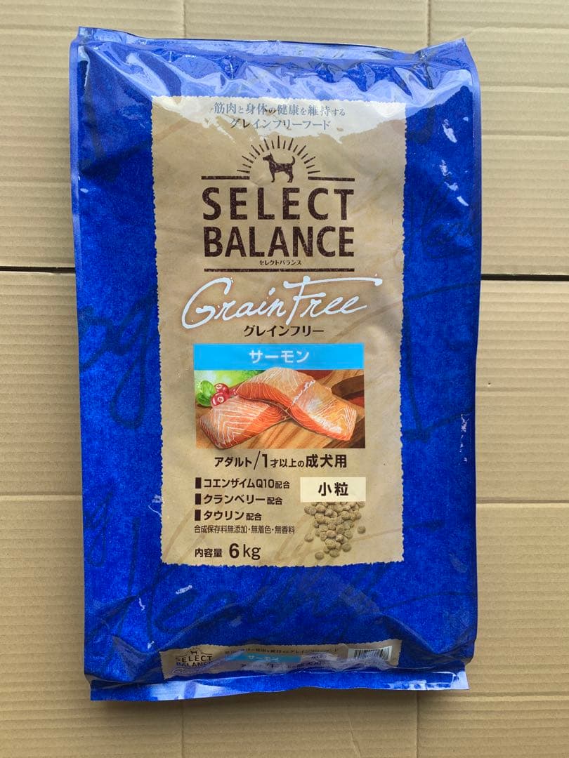 セレクトバランス　グレインフリー　アダルトサーモン　小粒　6kg
