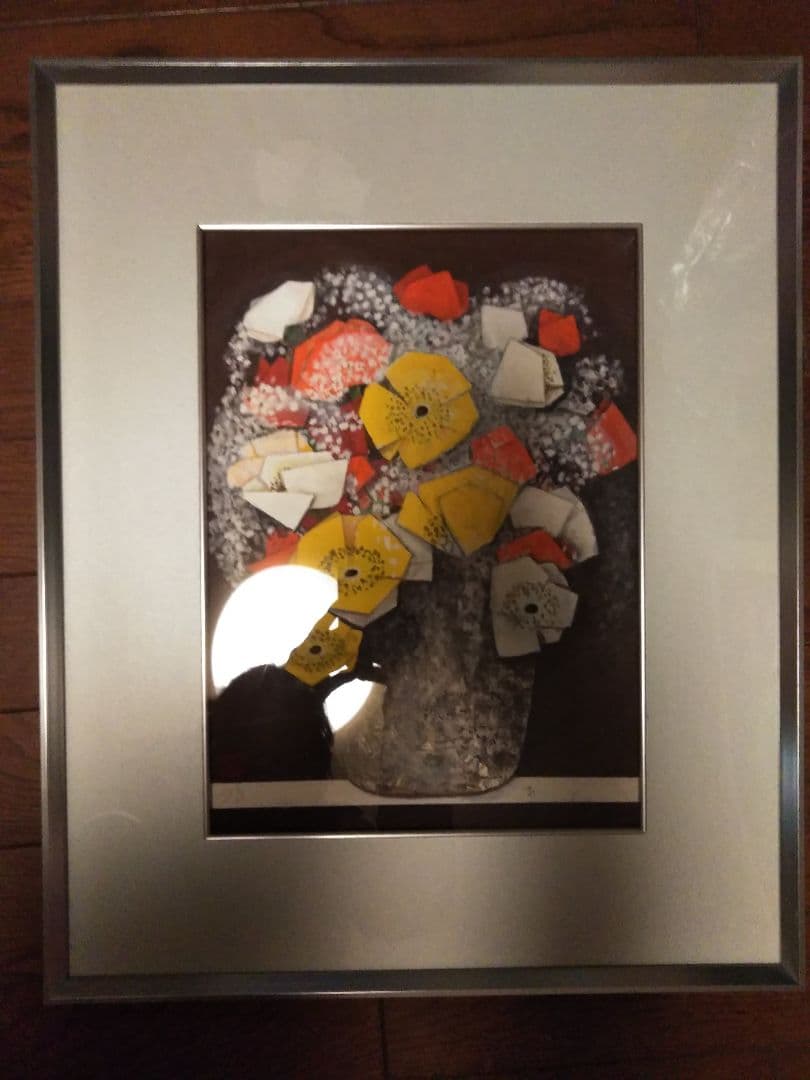 日本画⑷　花　創作画