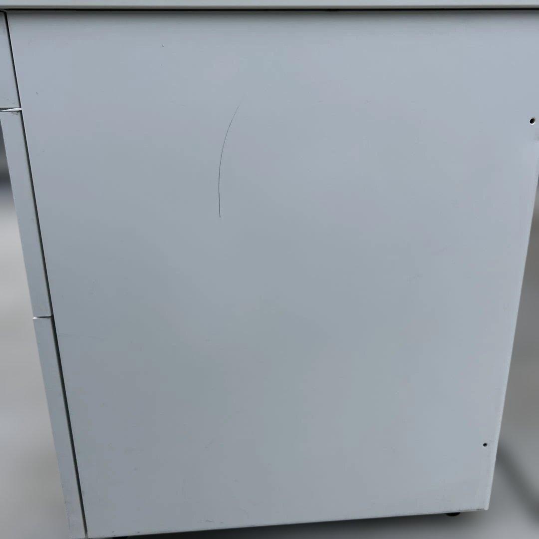 プラス フラットライン 片袖デスク W1200 ホワイト 事務机 オフィス