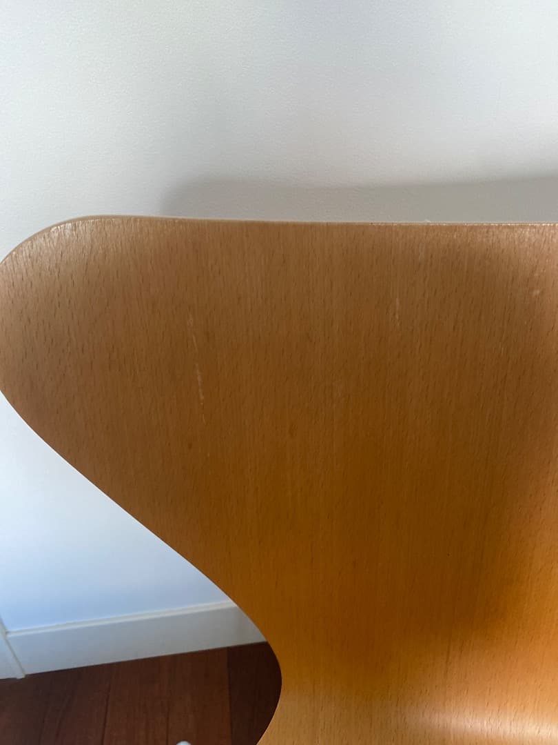 LLC様アルネヤコブセン　フリッツハンセン　セブンチェア1990年ナチュラル①