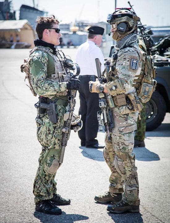 SEMAPO AOR2 コンバットシャツ NAVY CUSTOM DEVGRU