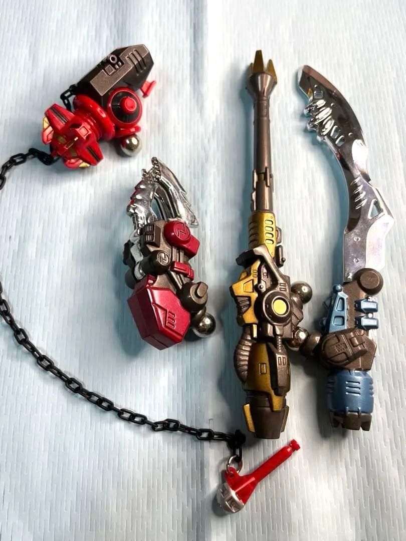 【1点物】ミクロマン（大）マグネロボ013/ロボットマンエース】4つの武器付き