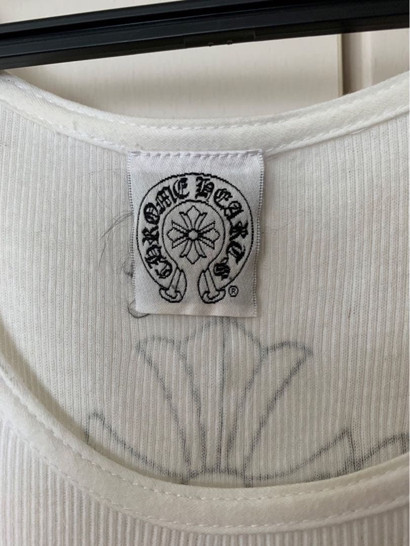 Chrome Hearts ホワイト タンクトップ　M