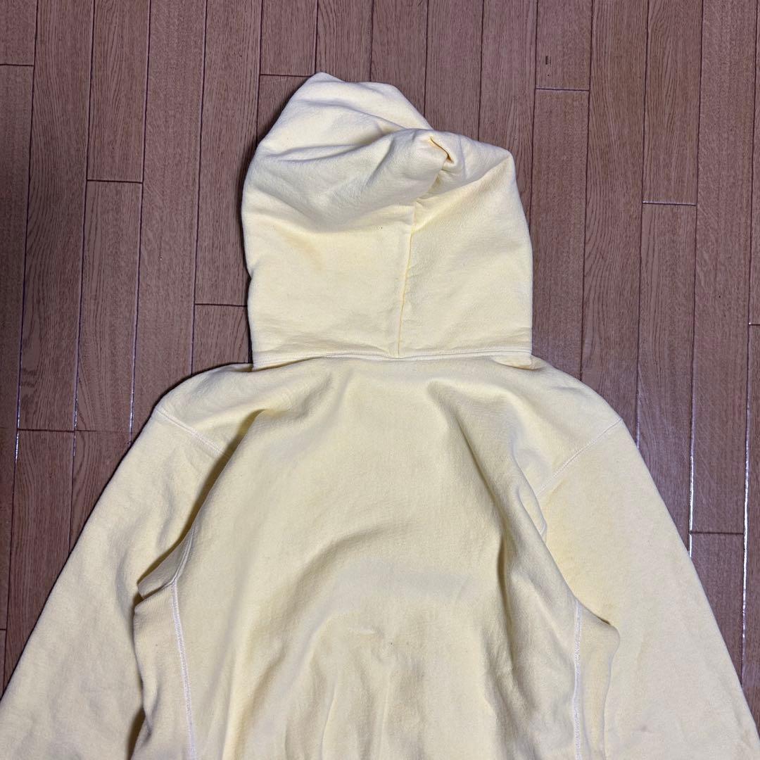 アメリカ製/champion/チャンピオン/パーカー/リバースウィーブ/黄色