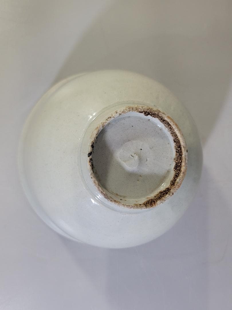 朝鮮 李朝 白磁 碗 深鉢 古美術 DT412