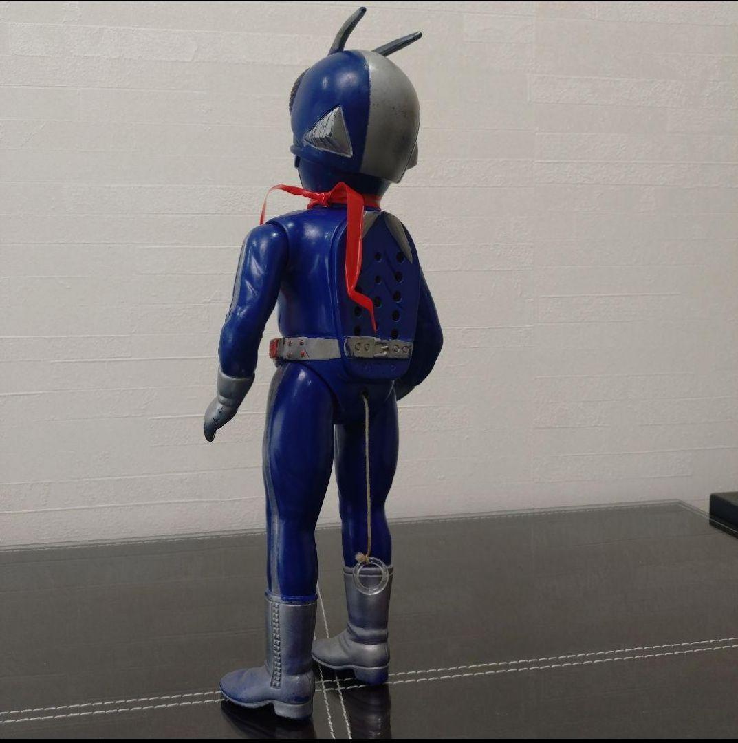約５０年前の当時物　増田屋　マスダヤ　トーキング仮面ライダー　全高約３８センチ