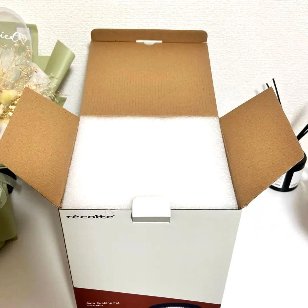 【未使用品】recolte レコルト自動調理ポット RSY-2 クリームホワイト