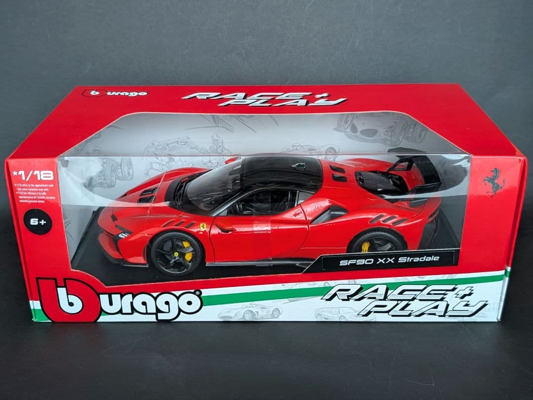 ミニカー Bburago 1/18 FERRARI SF90 XX Stradale
