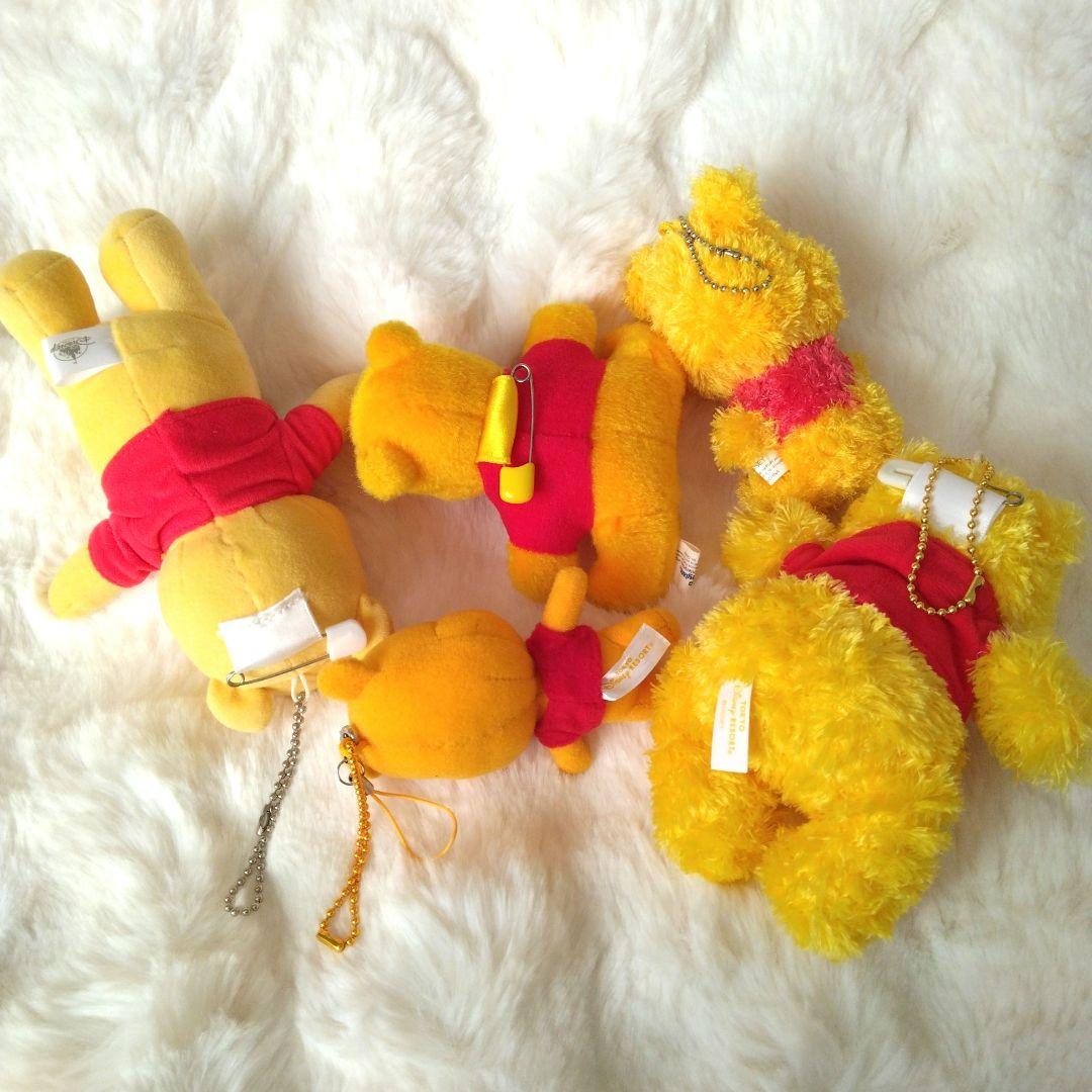 プーさん　ティガー　イーヨー　ピグレット　ぬいぐるみ　ディズニー　まとめ売り