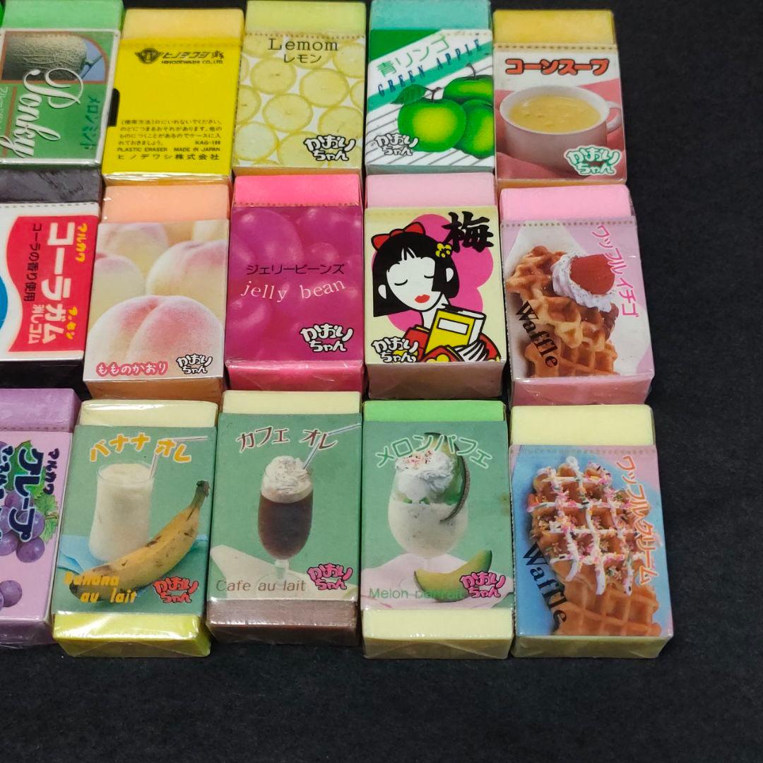 ■ レトロ かおりちゃん系消しゴム24個セット 未使用未開封 ■