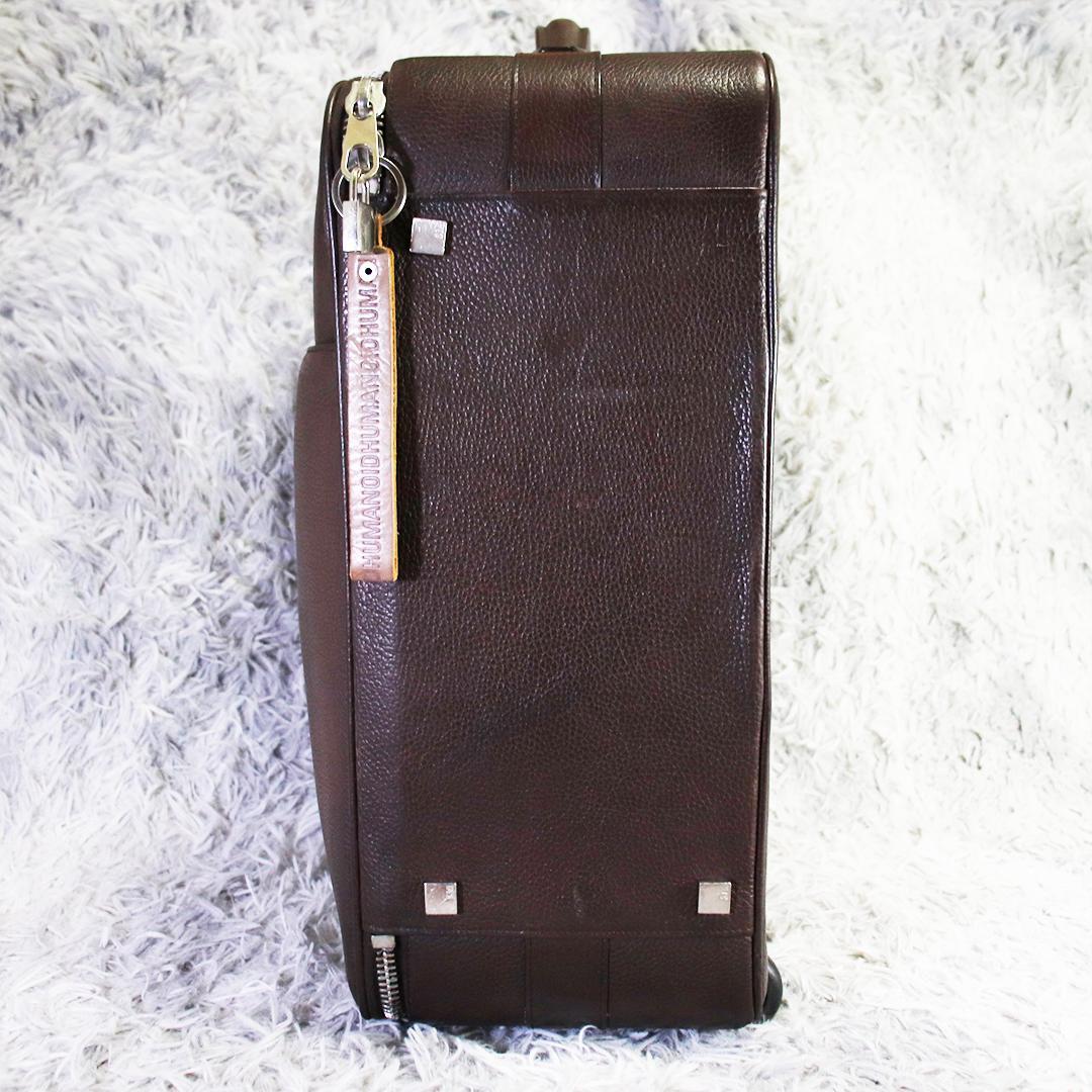 ITALY高級ブランド✨ストールマンテラッシ トラベルキャリーバッグ レザー