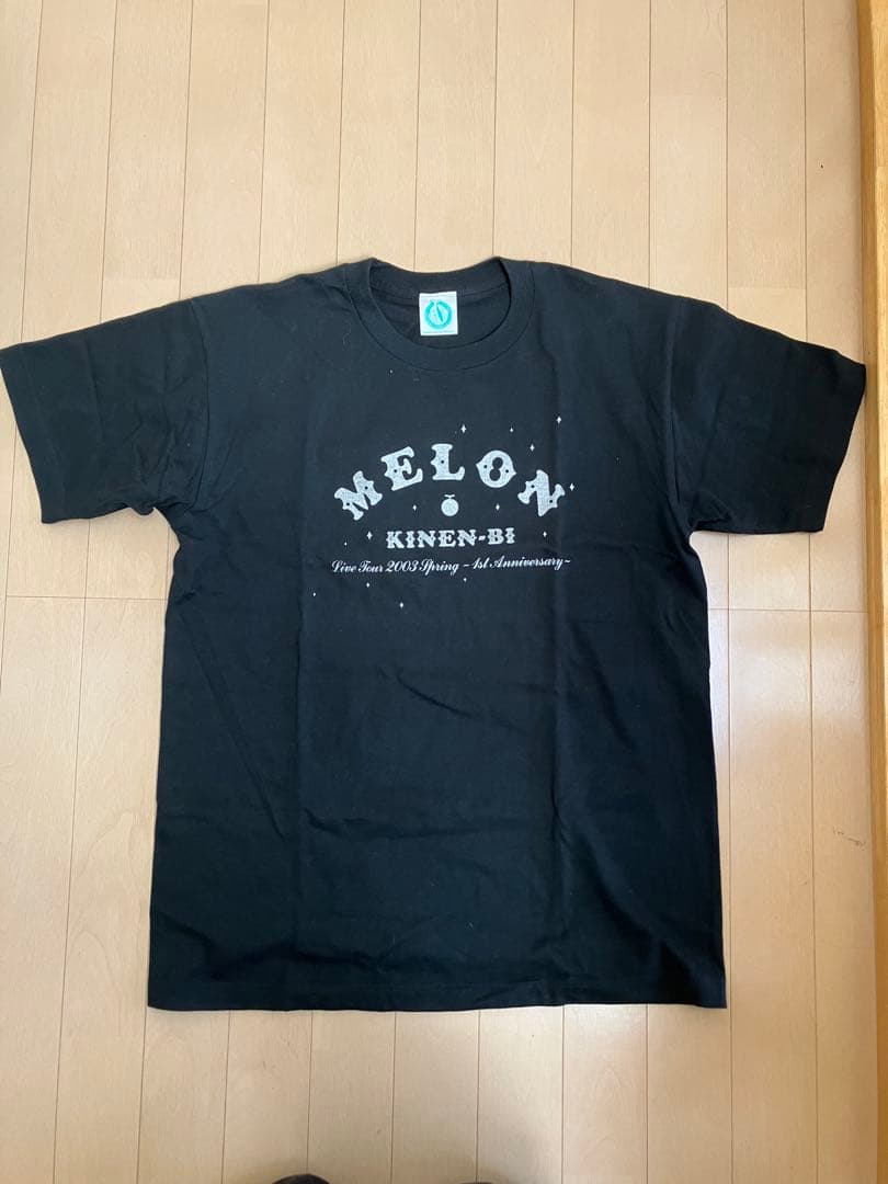 メロン記念日　初期ツアーシャツ　限定の黒