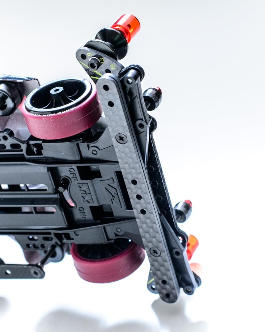 専用★ミニ四駆完成品★ネオトライダガーZMC VZカスタム 塗装済フルベアリング