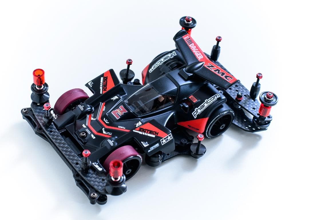 専用★ミニ四駆完成品★ネオトライダガーZMC VZカスタム 塗装済フルベアリング