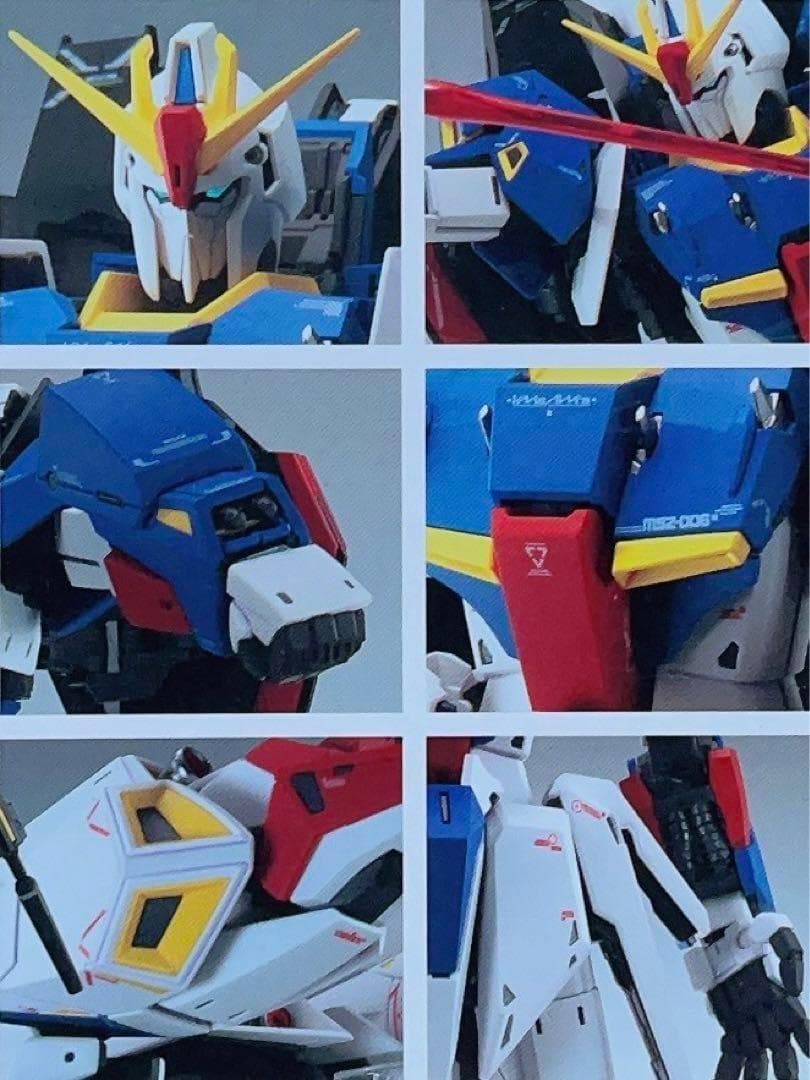 青バンダイ MG 1/100 Zガンダム Ver.Ka マスターグレード