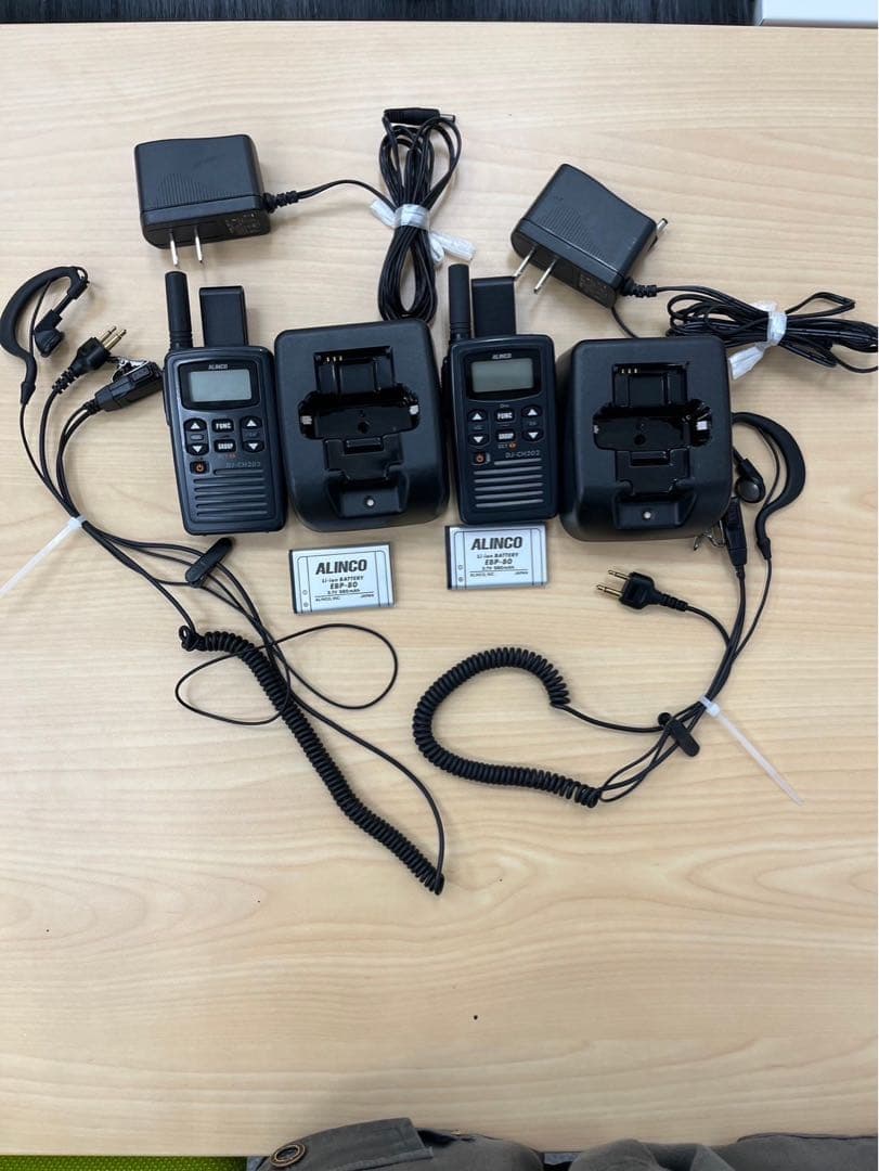 ALINCO　アルインコ　無線機　トランシーバー2台セット