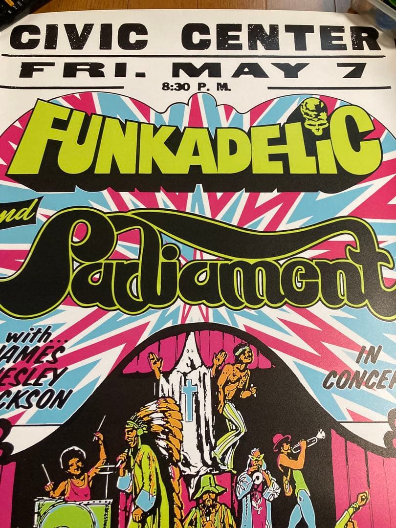 ☆最終値下げ funkadelic／PARLIAMENT1971 Poster