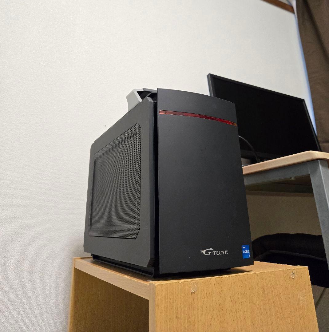 小型 高性能 ゲーミングpc G-TUNE i5 RTX4060Ti 無線