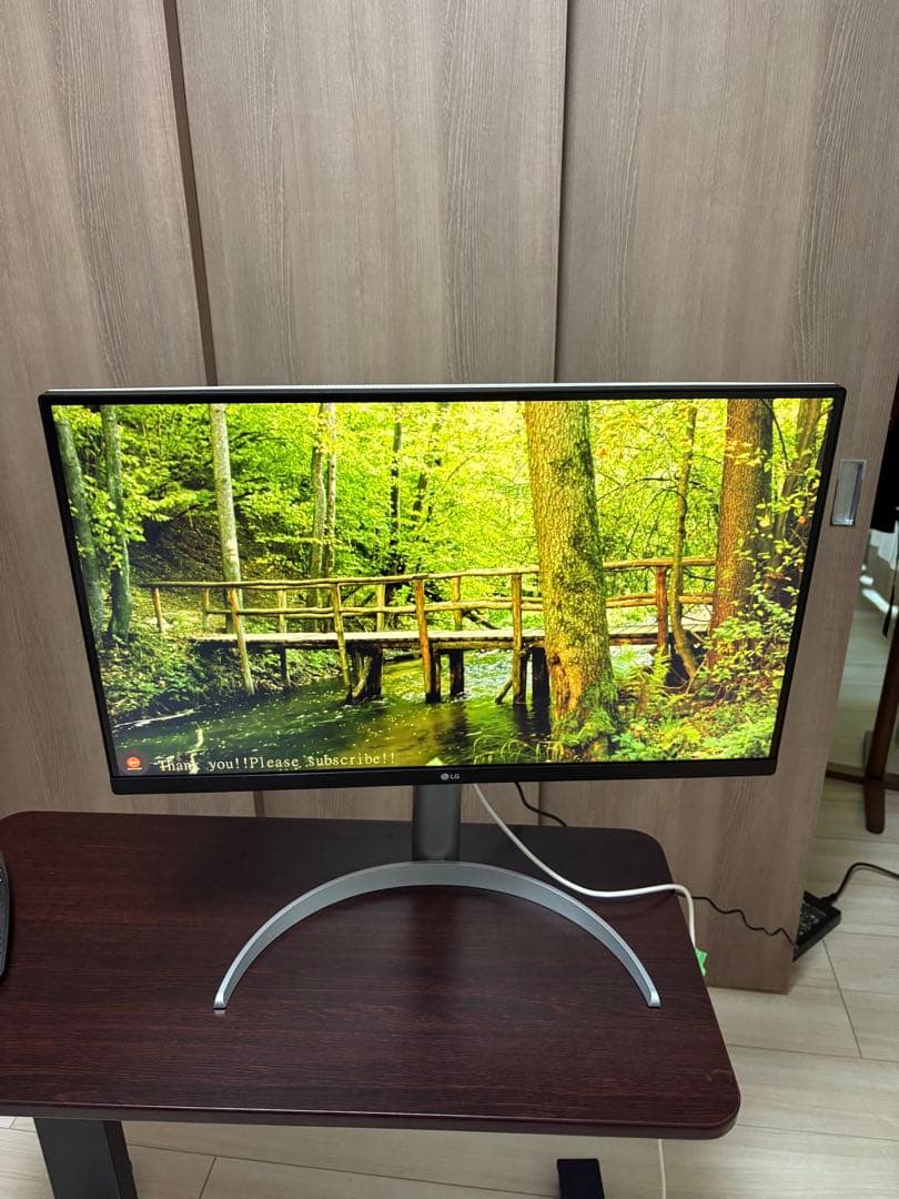 LG 27UP850-W / 27インチ / 4K / USB-C対応