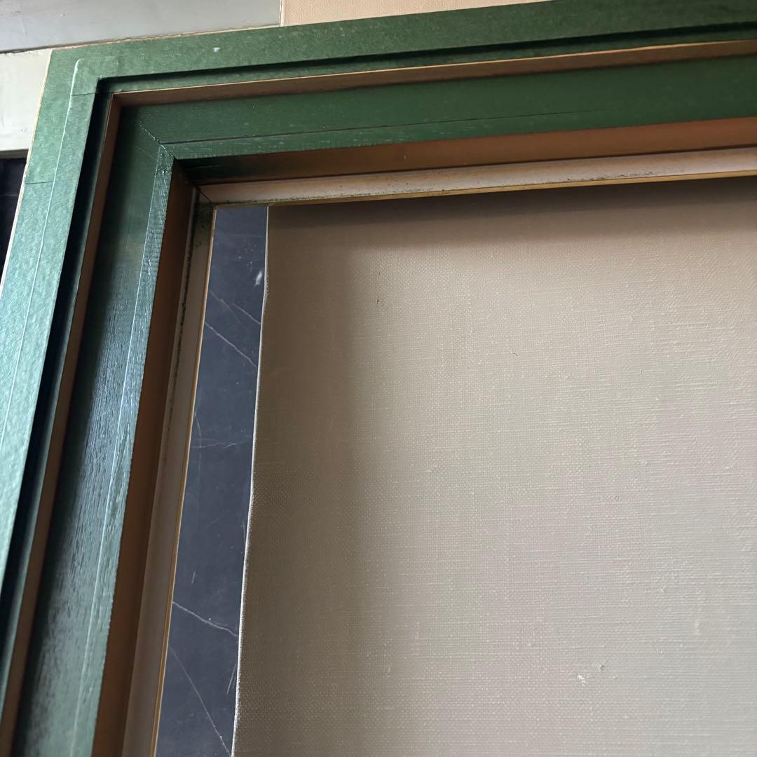 F 100 油絵用額縁　油彩額　アンティークフレーム　ゴールド