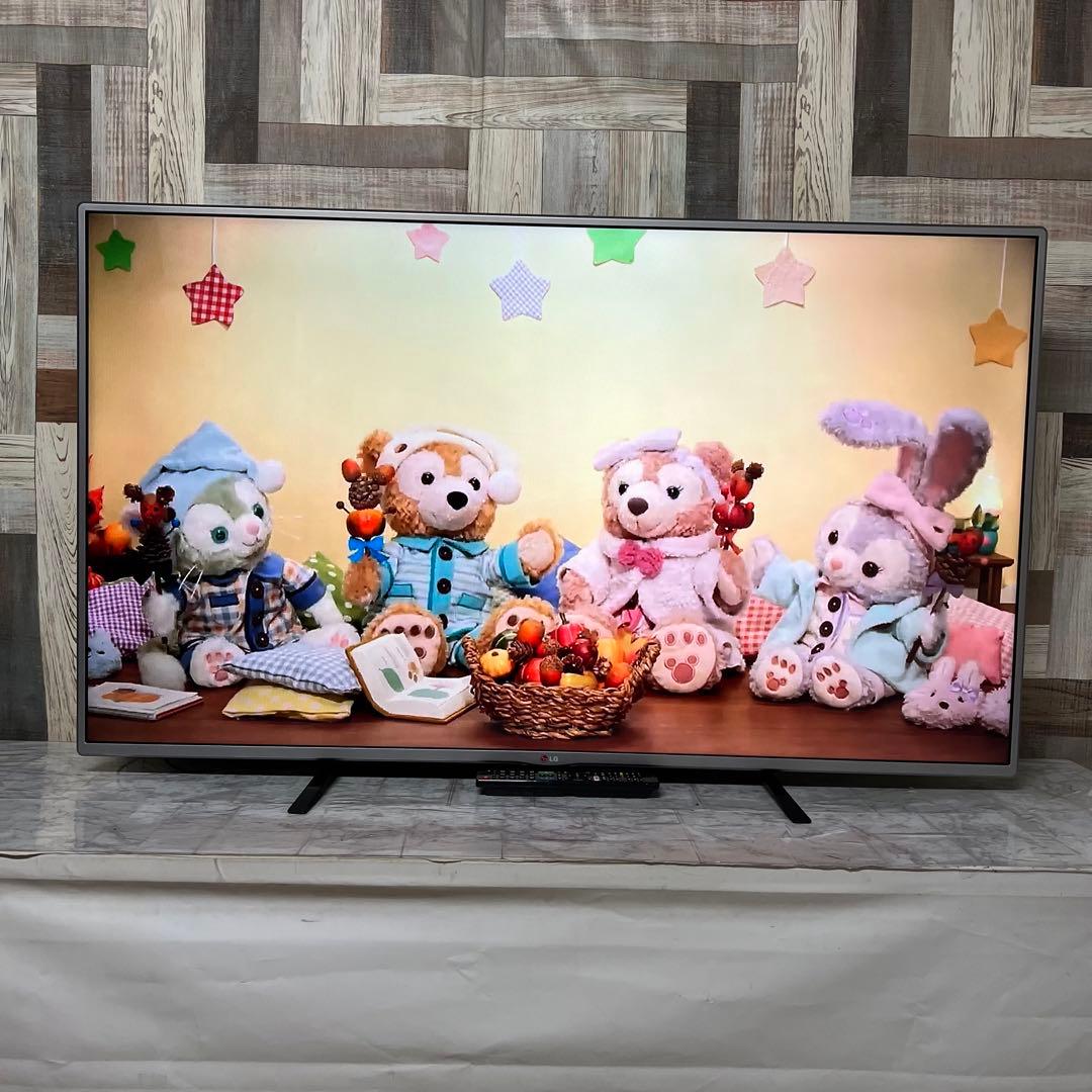 即日受渡❣️全国送料込LG 55型smartテレビNetflix◎新品リモコン付