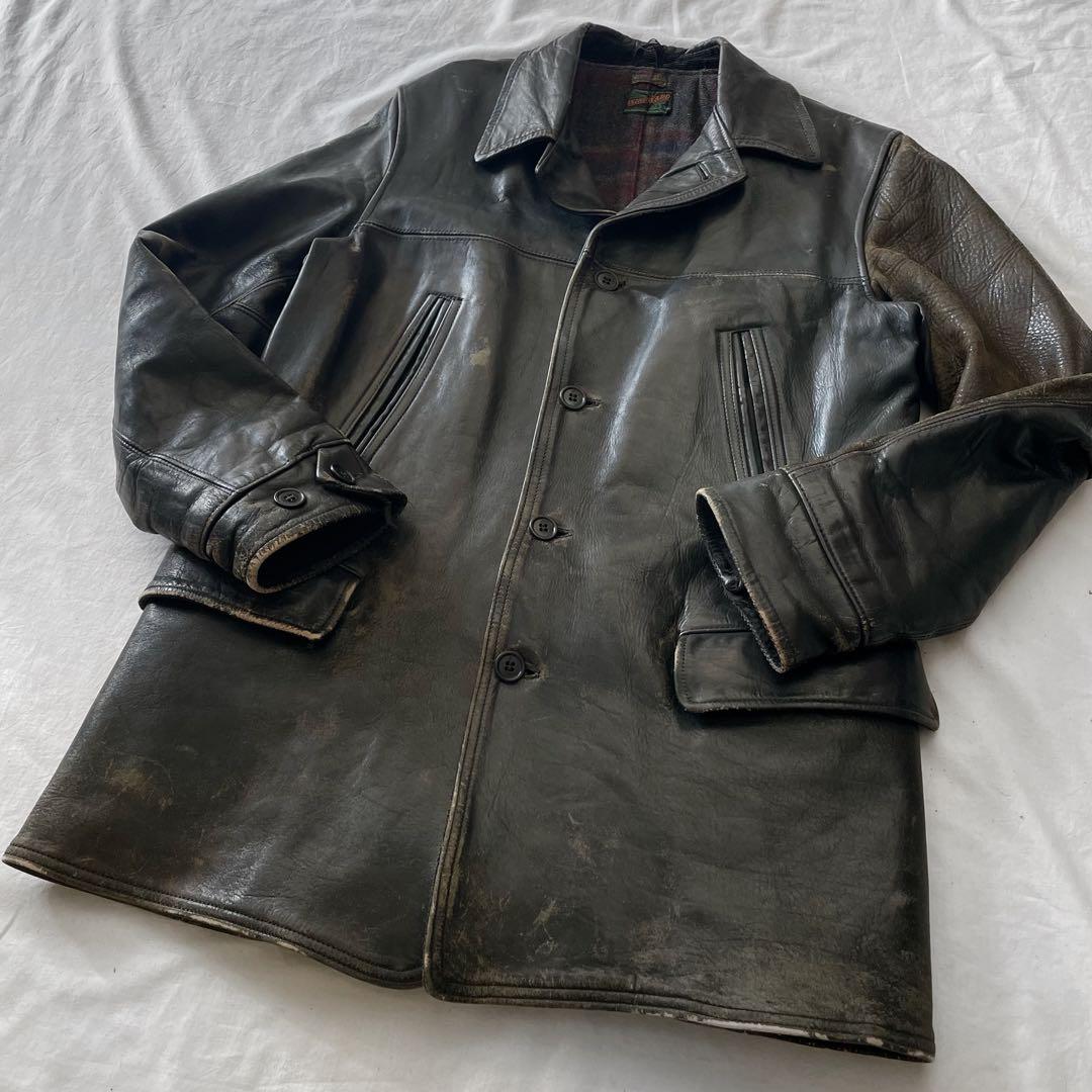 R*R様 [ドスペ]30s 40s モンゴメリーワード レザー カーコート ホー