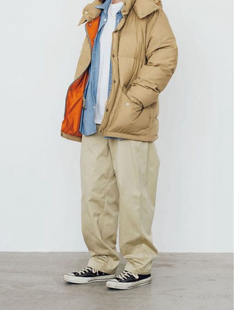 ノースフェイスパープルレーベル ワイドテーパードパンツ NT5412N 32