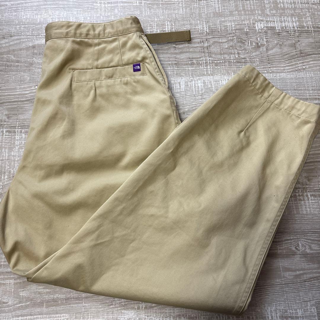 ノースフェイスパープルレーベル ワイドテーパードパンツ NT5412N 32