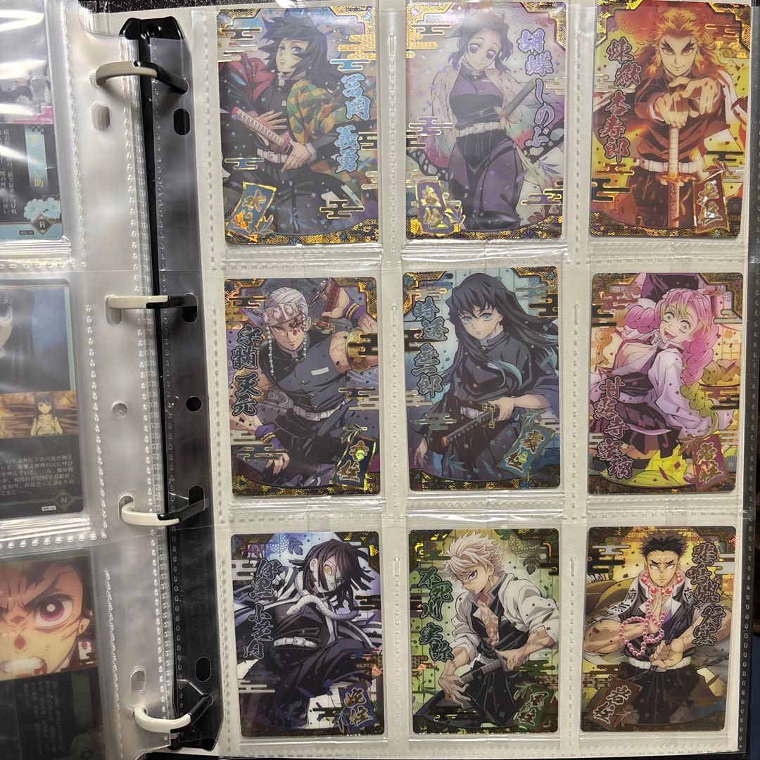 【旧弾フルコンプ】鬼滅の刃　ウエハースカード　1から9弾　柱スーパーレア　SR