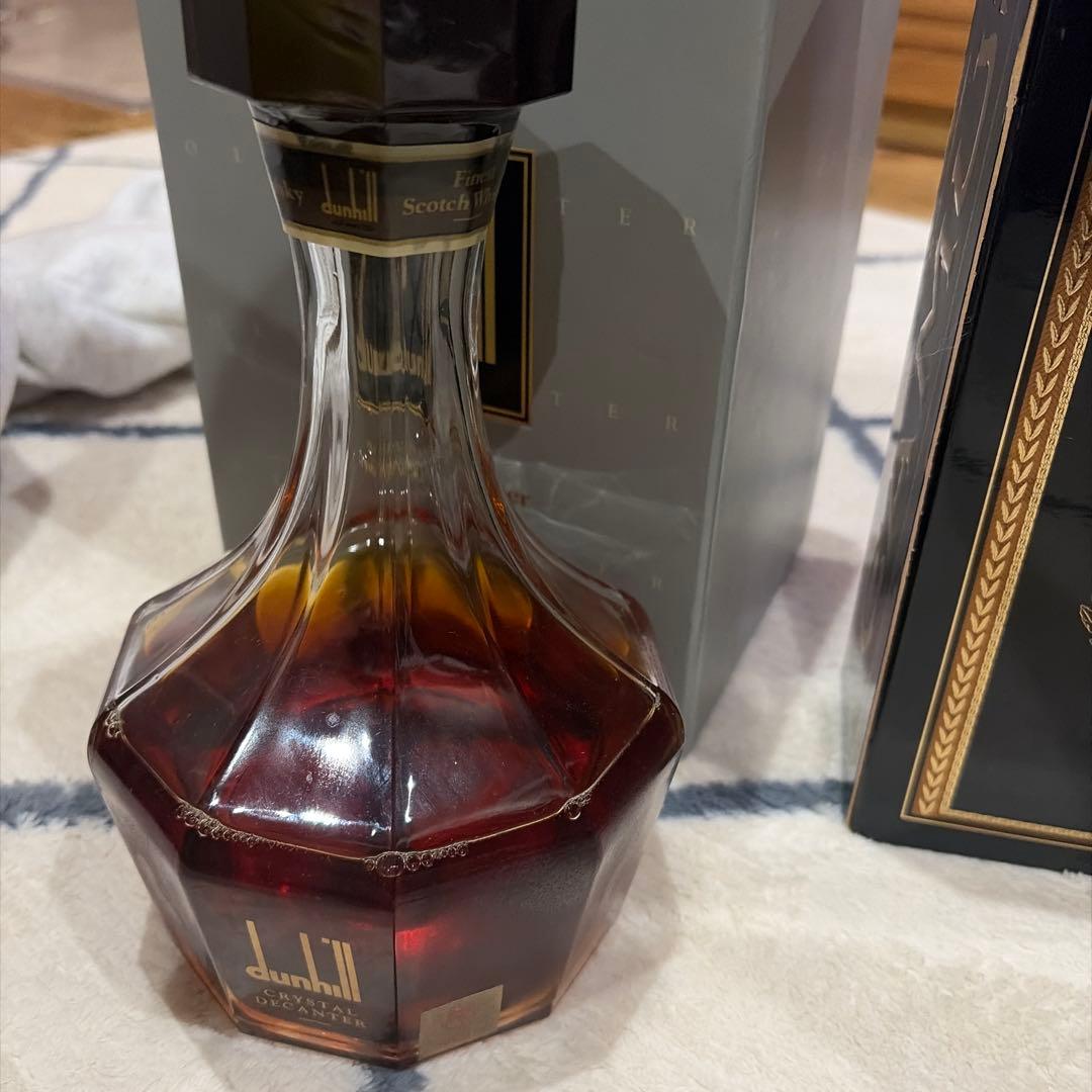 ウイスキー dunhill Old Master Crystal Decanter