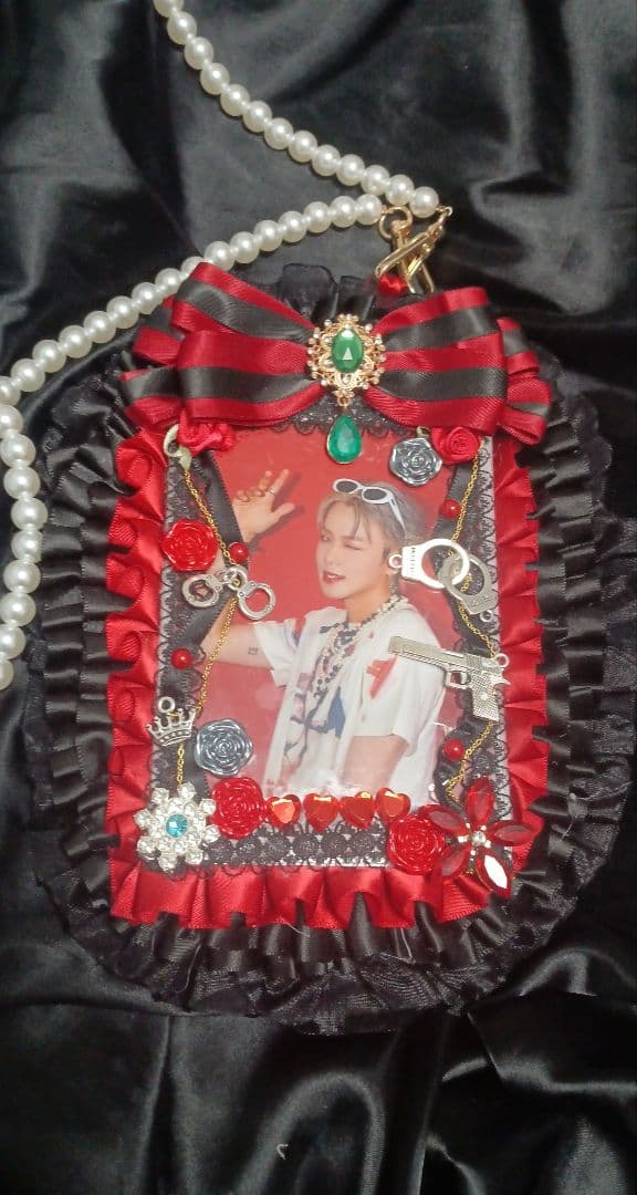 【オーダー再開】キンブレリボン ペンラリボン ヘアメリボン 硬貨ケース チャーム