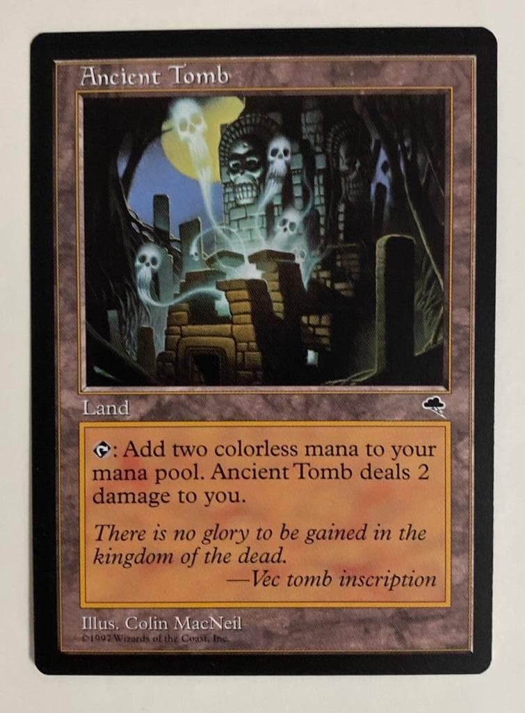マジック：ザ・ギャザリング　Ancient Tomb（TMP)