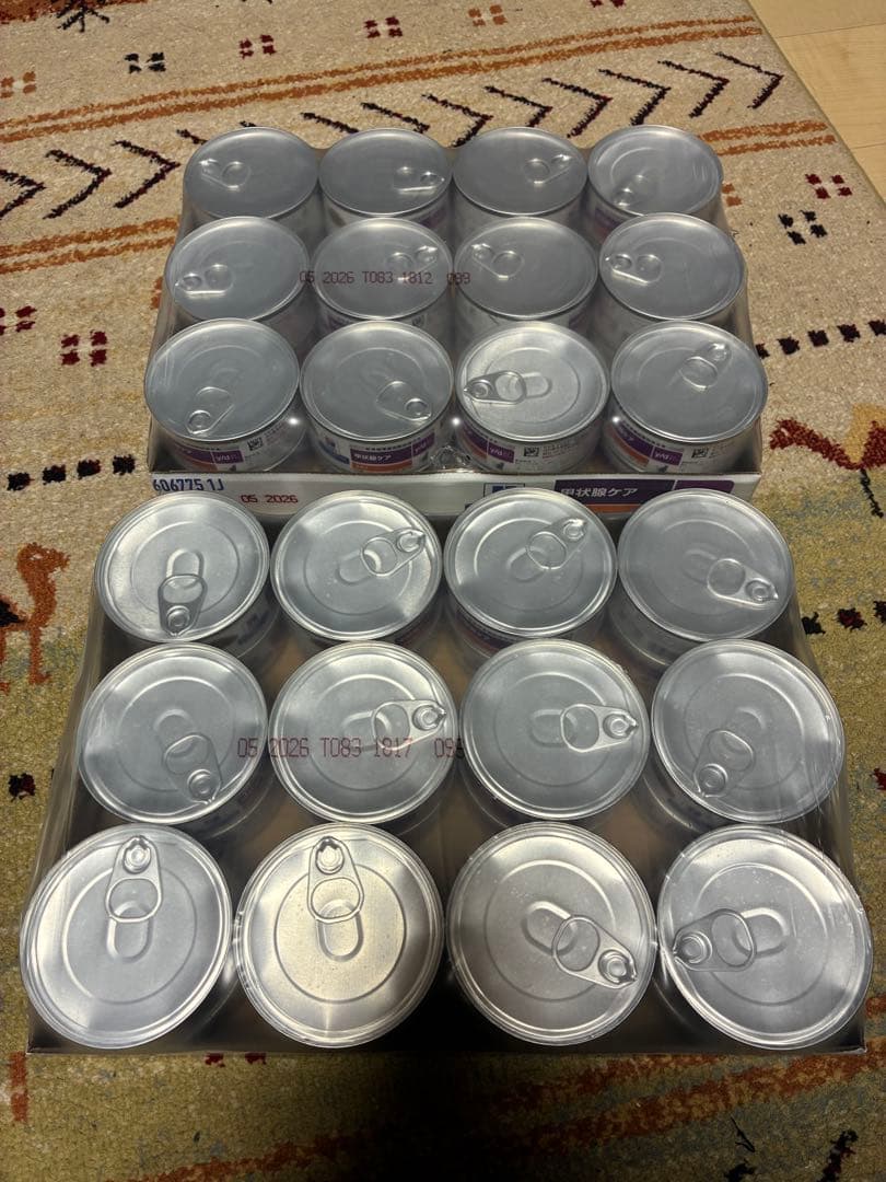 Hill's甲状腺ケア チキン 24缶×2、プラス4缶（計52缶）バラ売り可