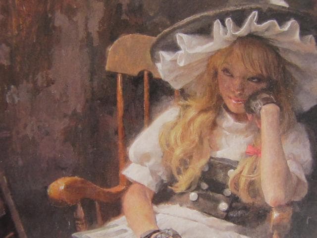 三澤寛志、普通の魔法使い、希少な画集より、新品高級額・額装付