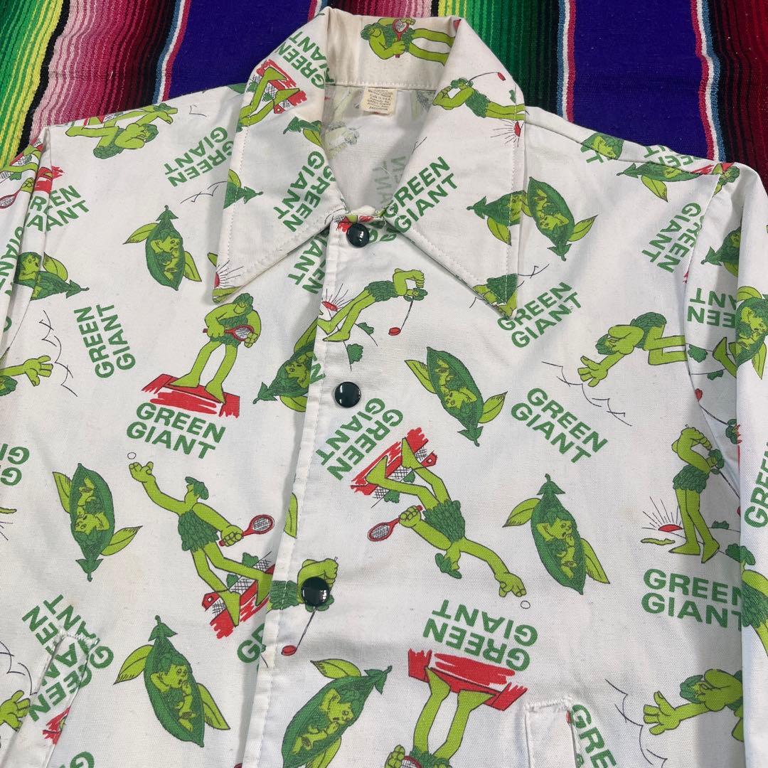70s USA製 GREEN GIANT 総柄ジャケット