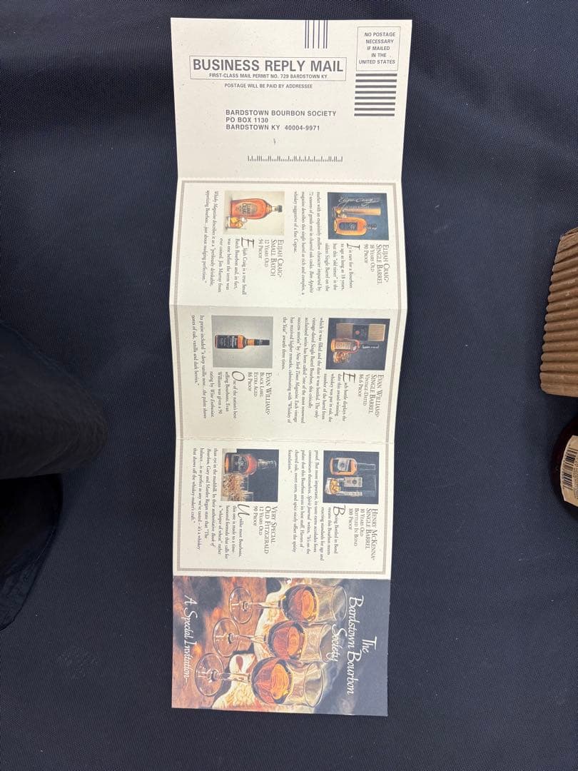 Evan Williams Single Barrel Vintage ①