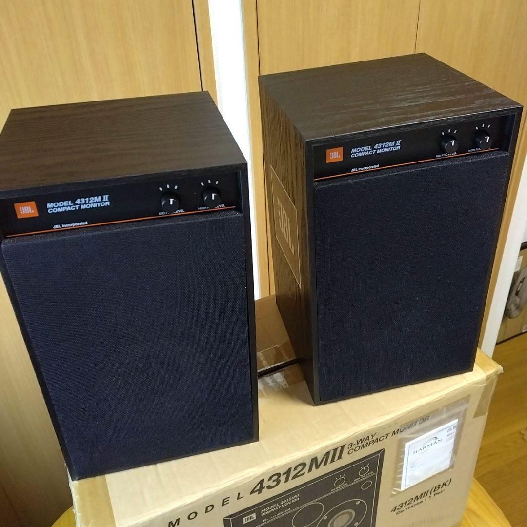 【完動美品】JBL 4312MⅡ BKペア スピーカー 音出し良好