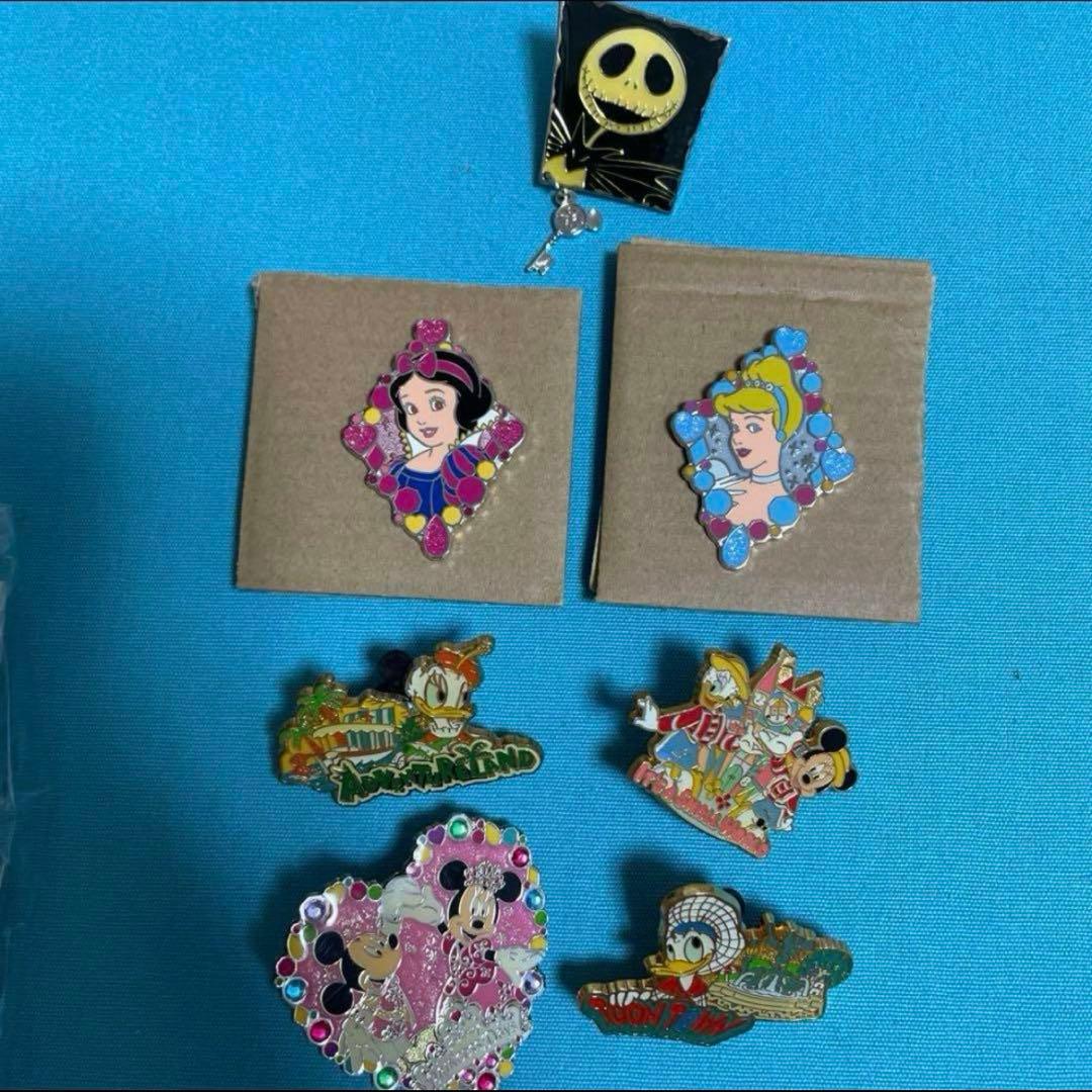 ディズニー　ピンバッジ　7個セット　まとめ売り
