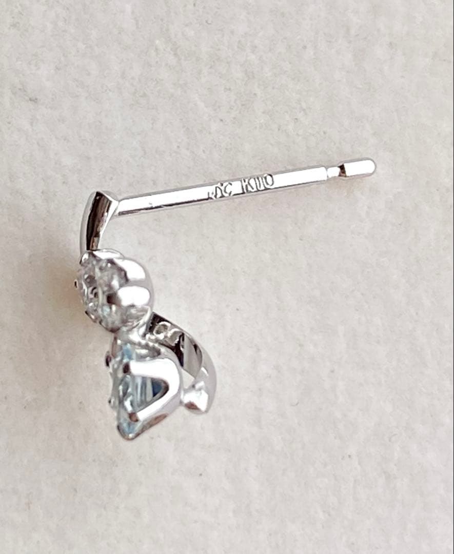 4°C K10ピアス　美品です(*^^*)