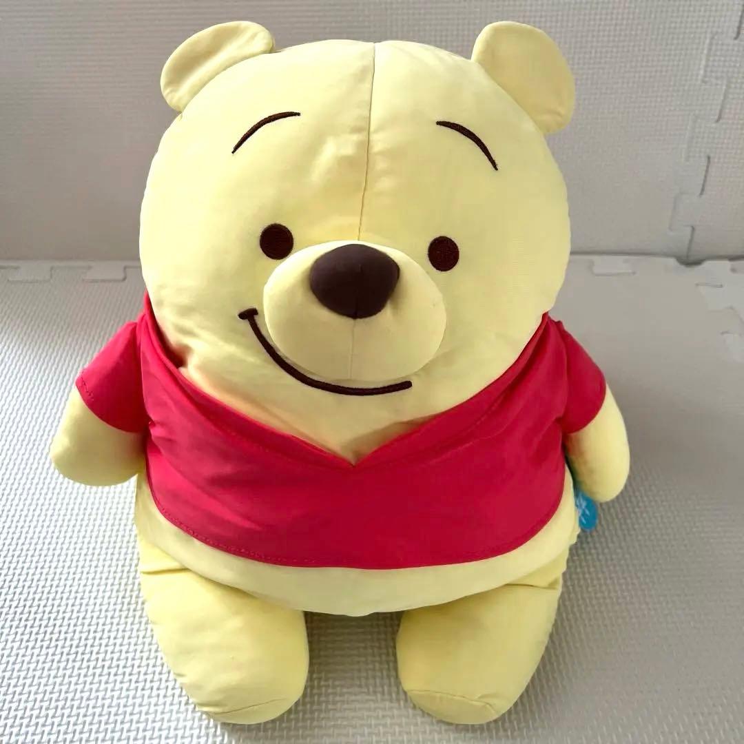 Mocchi-Mocchi Cool プーさん ぬいぐるみ ひんやり Mサイズ